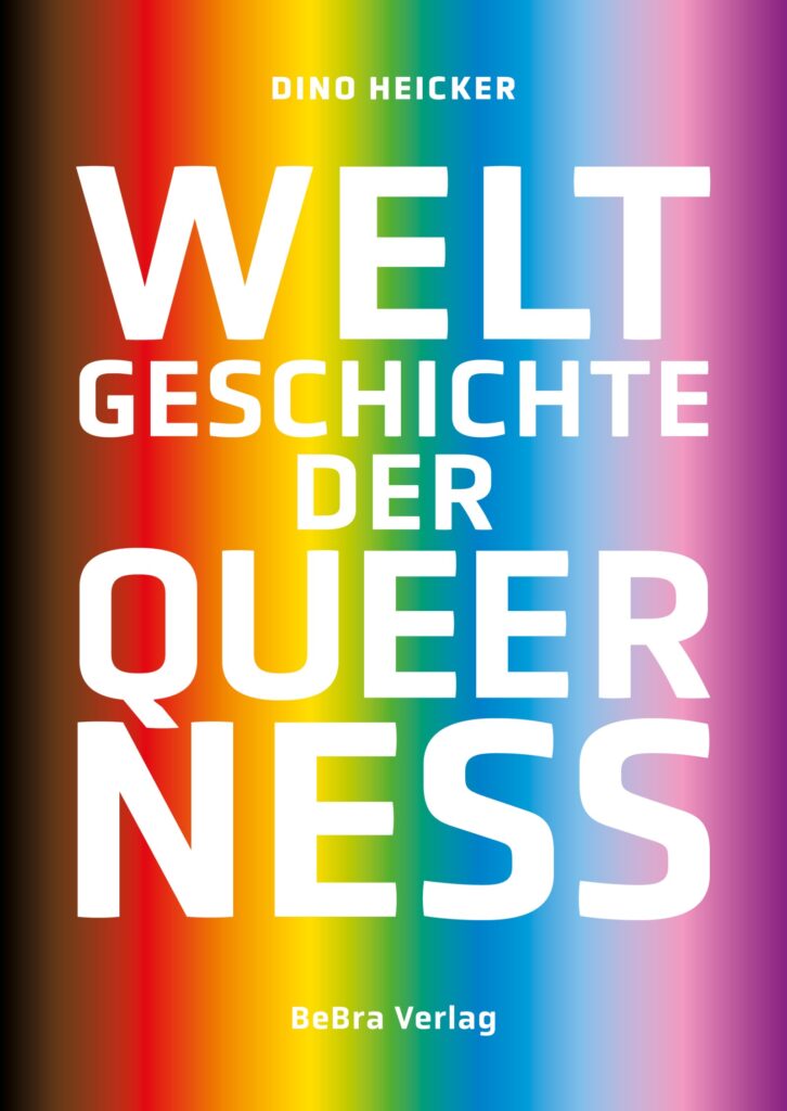 regenbogenfarbenes Buchcover